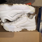 Fila sneakers size 43 used, white