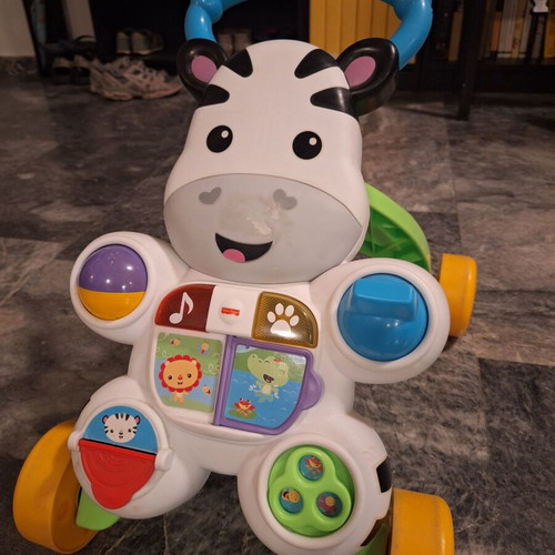 Fisher Price Zebra Walker used with lights and sounds