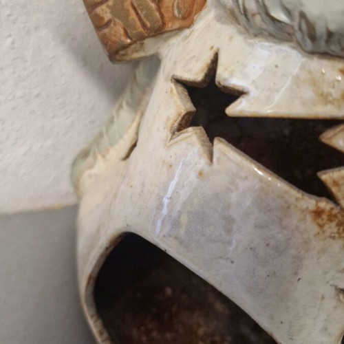 Angel candle holder like new for tealight
