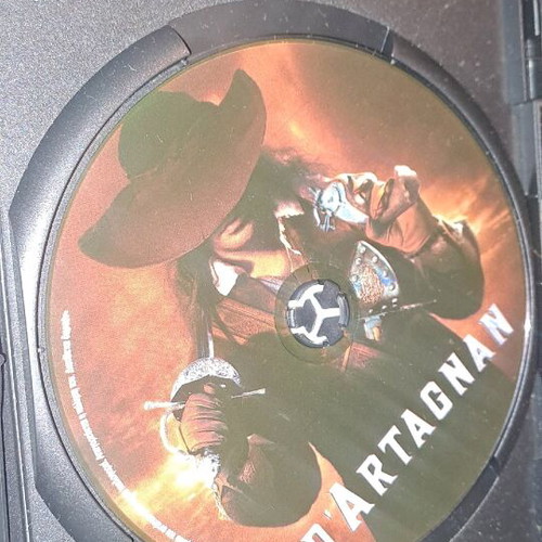 D'Artagnan movie like new, adventure DVD with subtitles