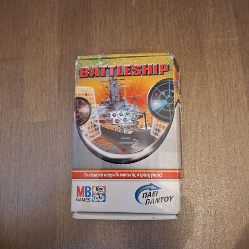 Battleship board game used, naval strategy