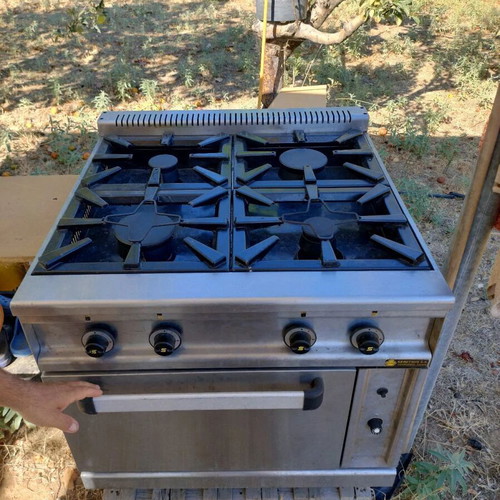 Seretidis Ser-Gas FC4F Professional Gas Kitchen Like New 27.5Kw