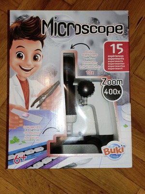 Buki Sciences Microscope like new with 15 experiments