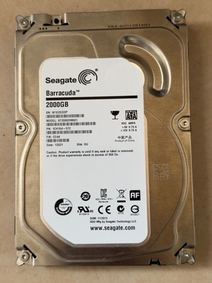 Seagate Barracuda 2TB hard drive like new