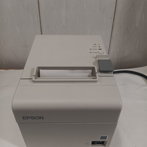 Epson TM-T20 Thermal Receipt Printer USB White like new