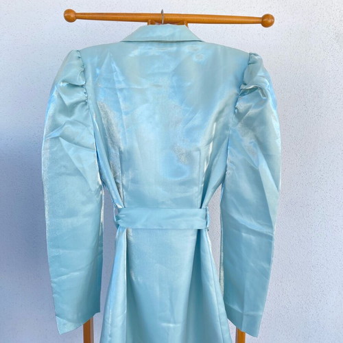 Missguided blazer-style dress turquoise like new