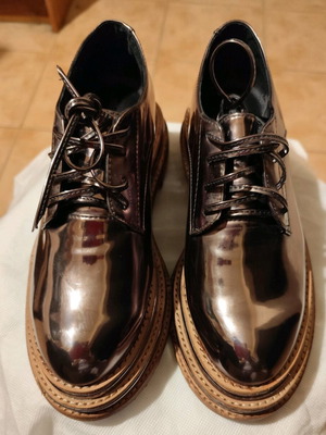 Oxford Jeffrey Campbell like new, vegan leather, size 39