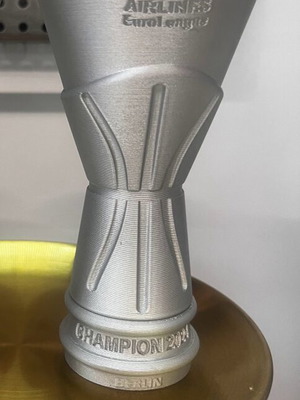 Κύπελλο Παναθηναϊκού 3d EuroLeague καινούργιο, ύψος 15 εκατοστά