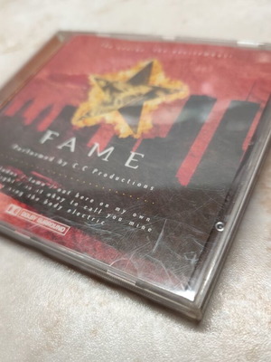 Fame CD album used by C.C. Productions