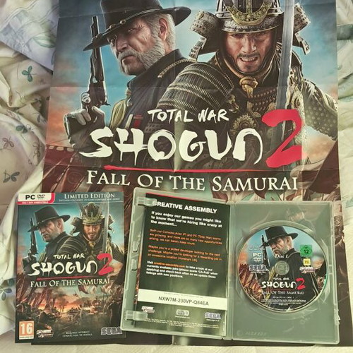 Total War Shogun 2 Fall of the Samurai Limited Edition PC DVD-ROM new