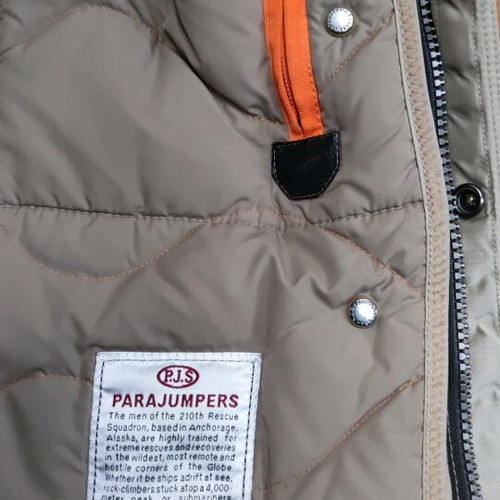 Parajumpers Masterpiece Anthology men's jacket XL beige like new