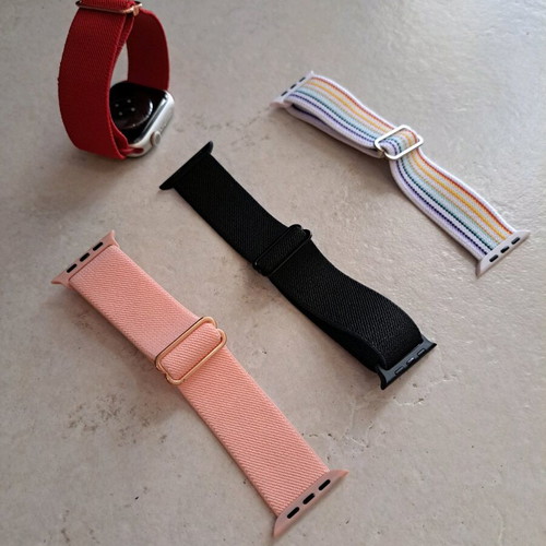 Set of 4 straps for Apple Watch 42 44 45 49mm new, different colors