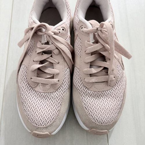 Nike Air Max trainers sneakers used, size 38, pink nude color
