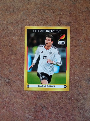 Panini Euro 2012 Deutschland Edition Extra Player Sticker D18 Mario Gomez