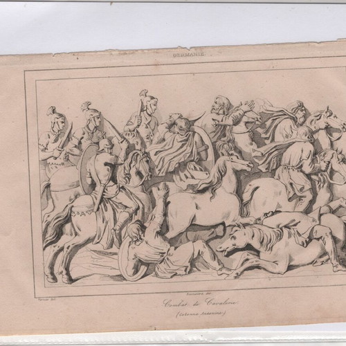 Engravings pack of 12 from 1810 book, Germanic theme, like new
