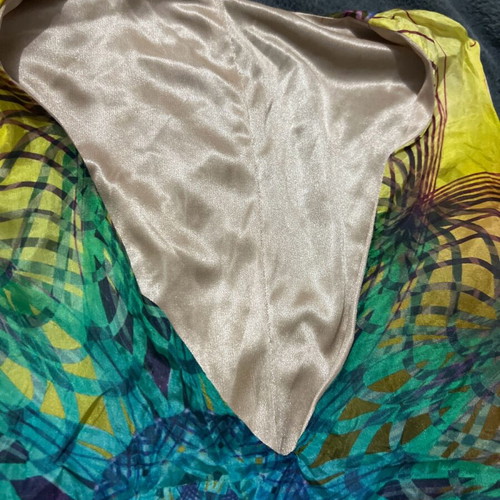 Handmade short dress size S multicolored like new