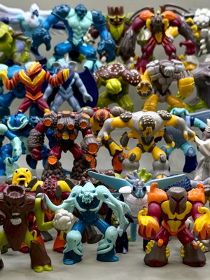 Gormiti σειρά 2 μεταχειρισμένα, πλήρης συλλογή 35 φιγούρες