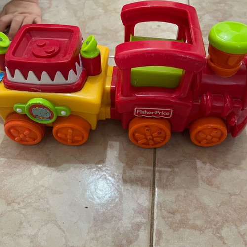 Fisher Price toys like new, moving sound train and truck tractor