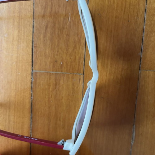 3Guys Oversized Sunglasses Used White With Case