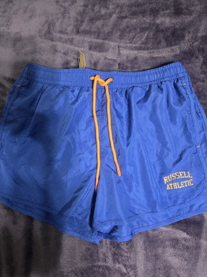 Russell Athletic swim shorts size L, blue