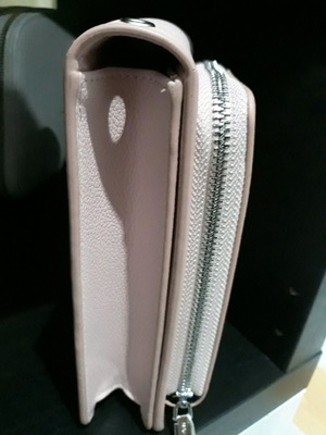 Bag to Bag γυναικείο ροζ τσαντάκι με φερμουάρ και αλυσίδα, καινούργιο