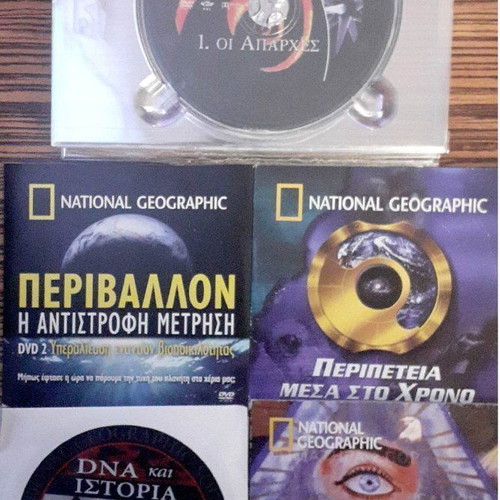National Geographic DVDs like new