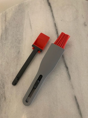 Silicone brush and spatula Tupperware new