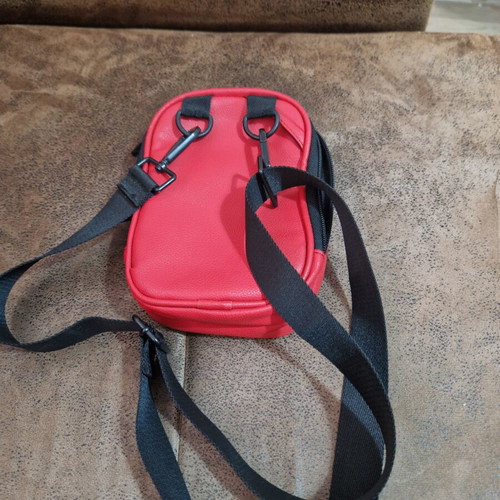 Zara red handbag like new