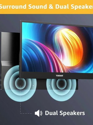YODOIT PTM15 15.6" Full HD IPS portable monitor new, full set