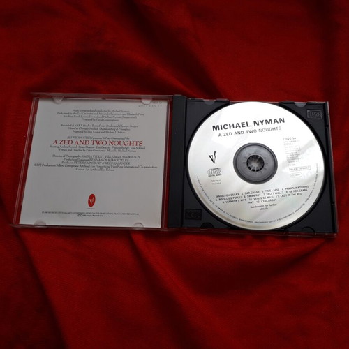 A Zed And Two Noughts soundtrack CD like new, classical music by Michael Nyman