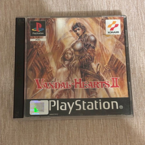 Vandal Hearts II PlayStation 1 PAL used with English menu