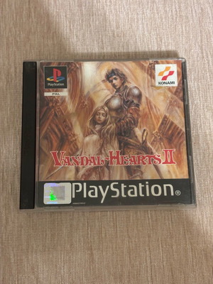Vandal Hearts II PlayStation 1 PAL used with English menu