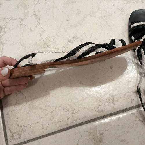Lacoste women's sandals used, size 38, black with white details