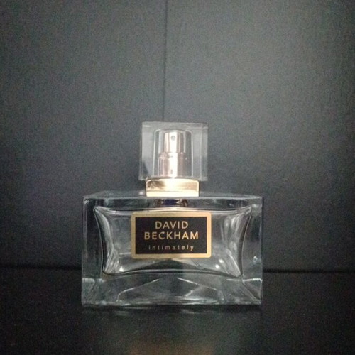 David Beckham Intimately Eau de Toilette 75 ml empty bottle