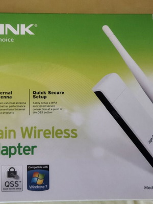 TP-Link TL-WN722N High Gain Wireless USB Adapter new