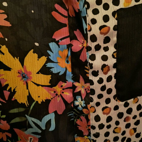 Desigual printed shirt like new, size small