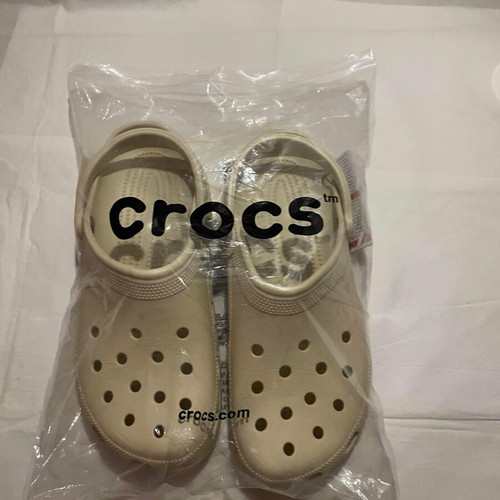 Crocs Beige/Sand Classic Clogs new, size 42-43