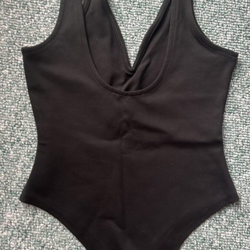 Black bodysuit Edited size S 36 8 like new
