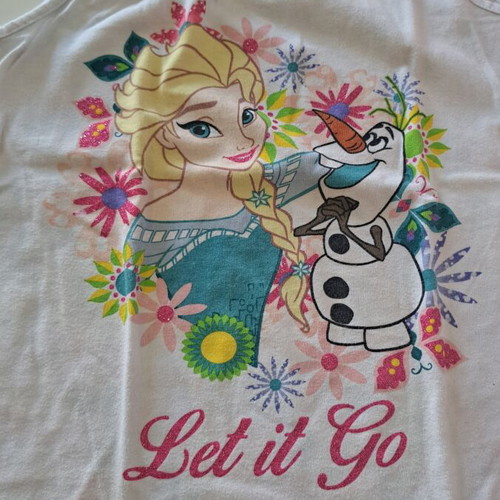Disney Girls' T-Shirts like new, pack of 4, multicolored
