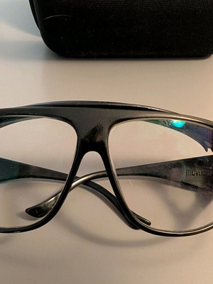Protective glasses like new, black