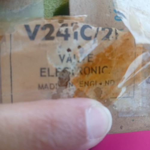 ITT Electronic Tube V24C/2 vintage NOS made in England