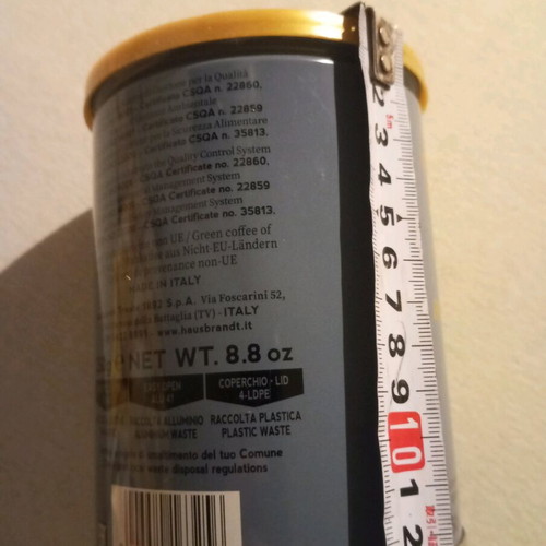 Hausbrandt metal container like new