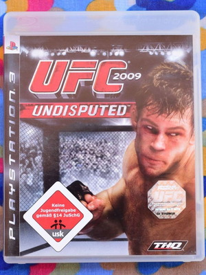 UFC 2009 Undisputed PS3 game like new, sports fighting MMA