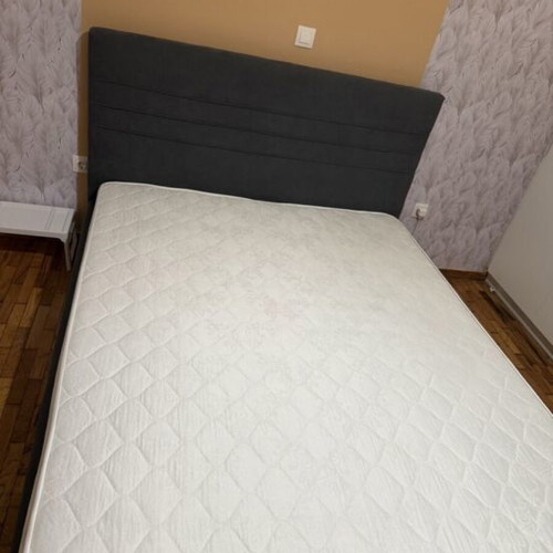Double bed with mattress like new