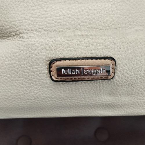 Fullah Sugah large shoulder bag used, beige
