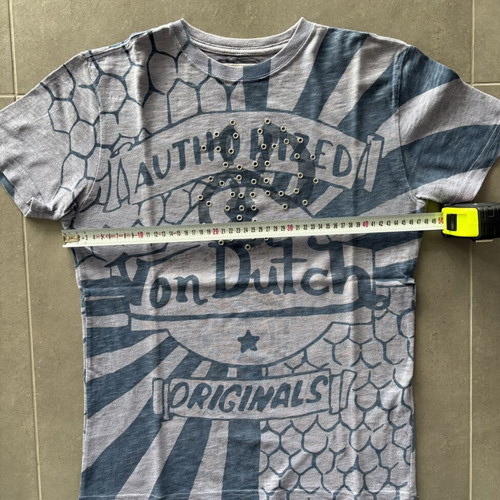Von Dutch T-Shirt with All Over Print size S like new