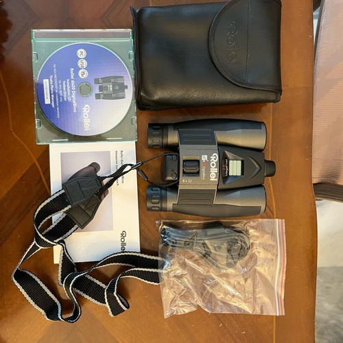 Rollei binoculars with digital camera new 8x32