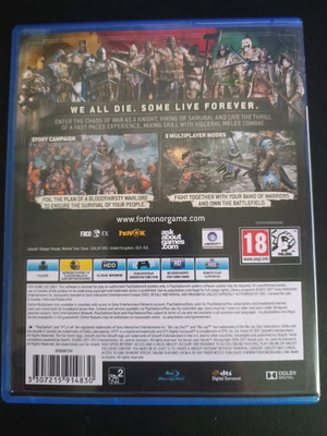 For Honor PS4 like new
