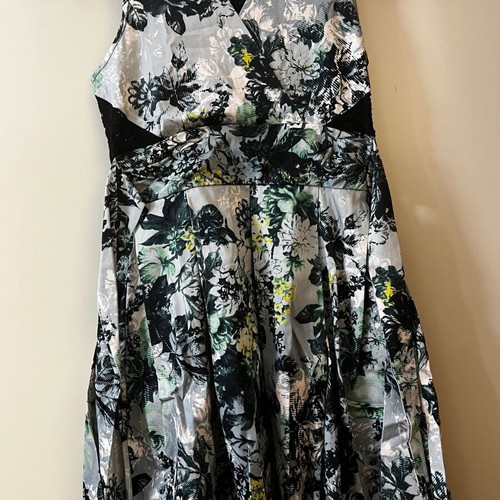 Closet London dress like new with black lace detail