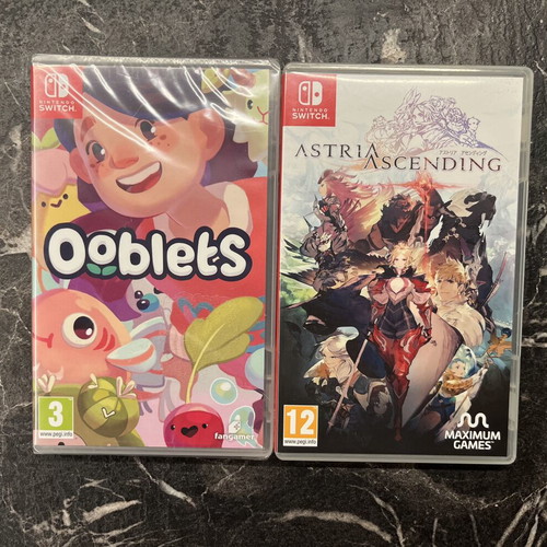 Nintendo Switch bundle with Ooblets sealed and Astria Ascending